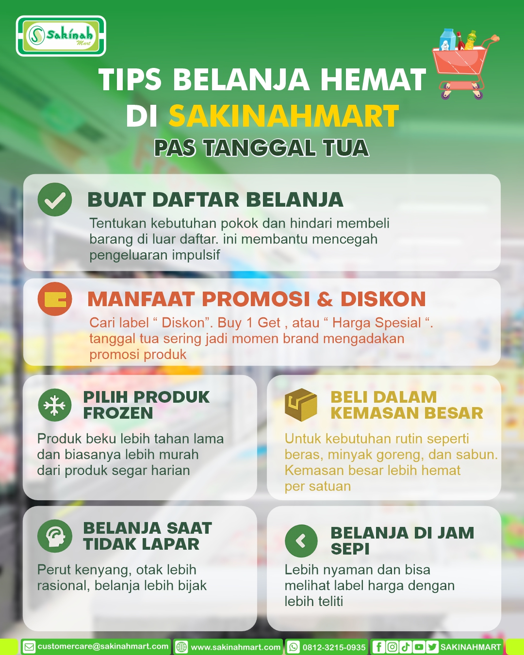 Toko SAKINAH: Pilihan Terbaik untuk Belanja Harian di Cilacap